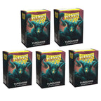 Dragon Shield Sleeves Standard Size Matte Turquoise 100 Ct 5 Packs ATM11055K2