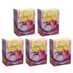 Dragon Shield Sleeves Standard Size Matte Pink Diamond 100 Ct 5 Packs ATM11039K2