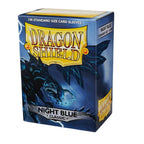 Dragon Shield Sleeves Standard Size Classic Night Blue Color 100 Ct 10 Packs ATM10042K1
