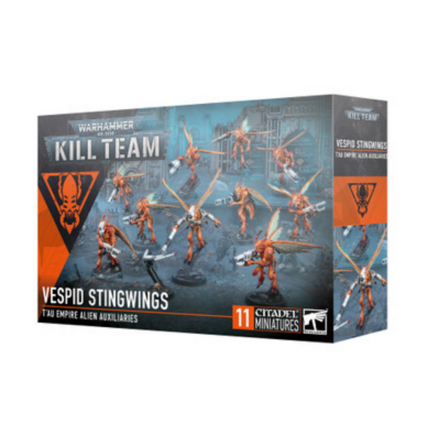 Games Workshop Warhammer 40K Kill Team T'Au Empire Vespid Stingwings Plastic Box 103-51
