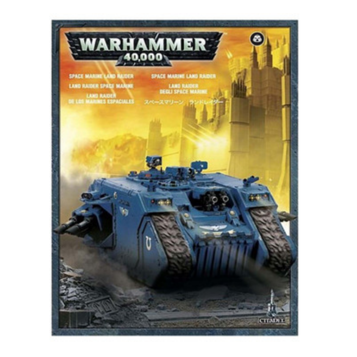 Games Workshop Warhammer 40K Space Marines Land Raider Web Exclusive