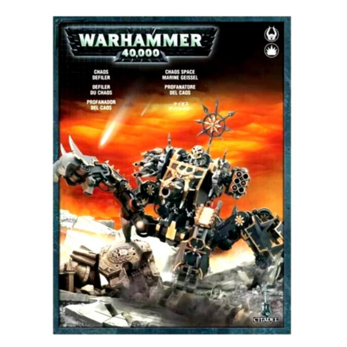 Games Workshop Warhammer 40K Chaos Space Marines Defiler Web Exclusive