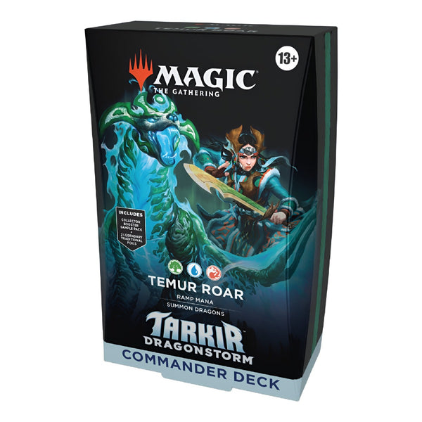 Magic the Gathering CCG Tarkir Dragonstorm Commander Deck - Temur Roar