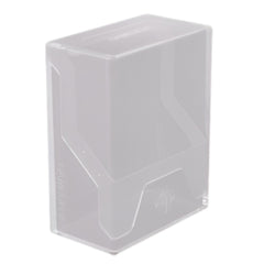 Gamegenic Bastion 50+ Xl White Secure Deck Box For 50+ Double Sleeved Cards With Compact Design GGS22023ML