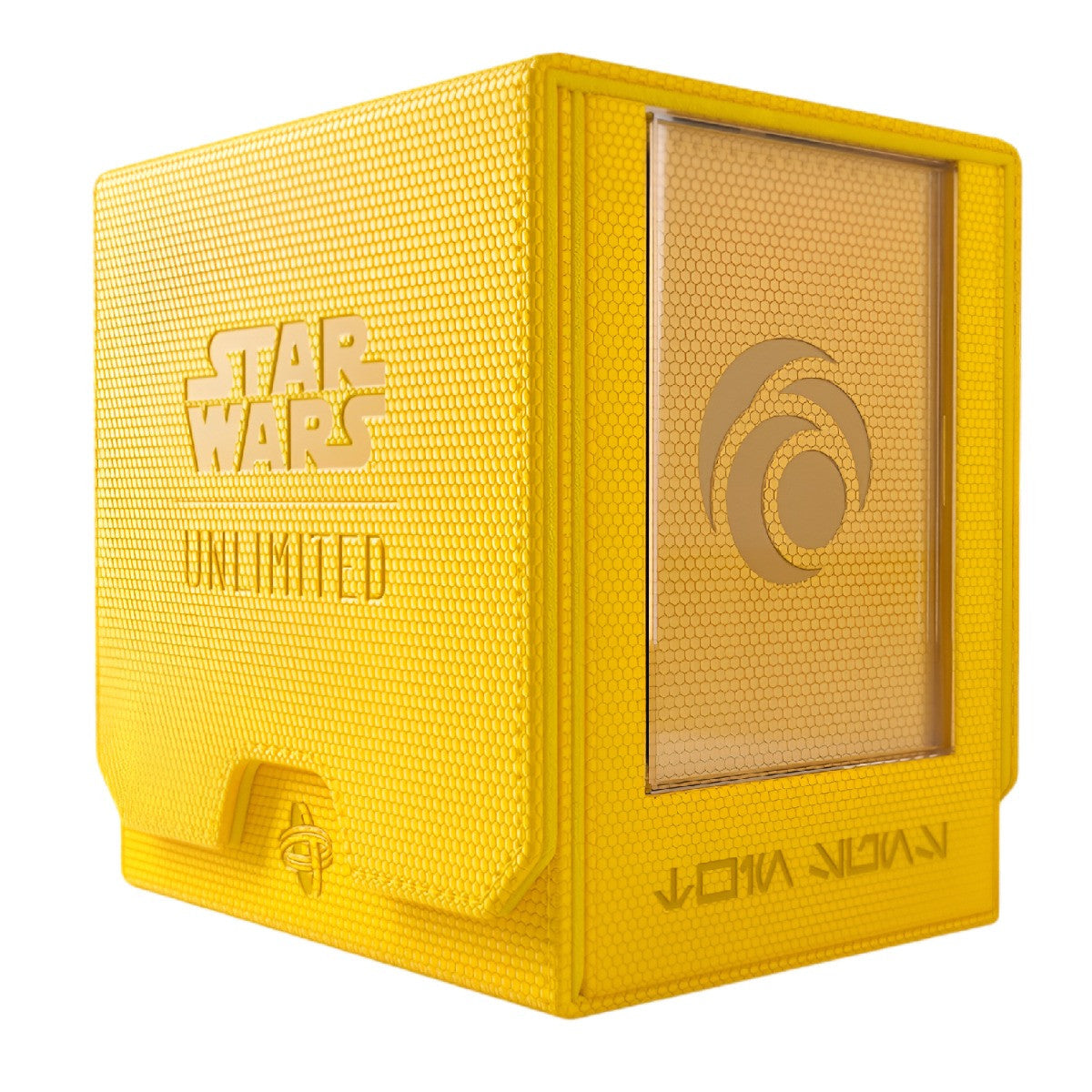 Gamegenic Star Wars Unlimited Twin Suns Deck Pods Yellow Holds 100 Double Sleeved Cards GGS20225ML