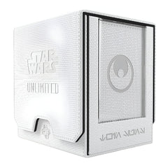 Gamegenic Star Wars Unlimited Twin Suns Deck Pod White & Black Holds 100 Double Sleeved Cards GGS20224ML