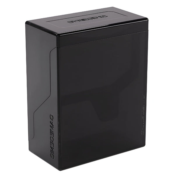 Gamegenic Bastion 50+ Xl Black Secure Deck Box Double-Sleeved Cards With Compact Design GGS22019ML