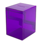 Gamegenic Bastion 100+ XL Deck Box Hold 100+ Double Sleeved Cards in Extra Thick Inner Sleeves Purple GGS22014ML