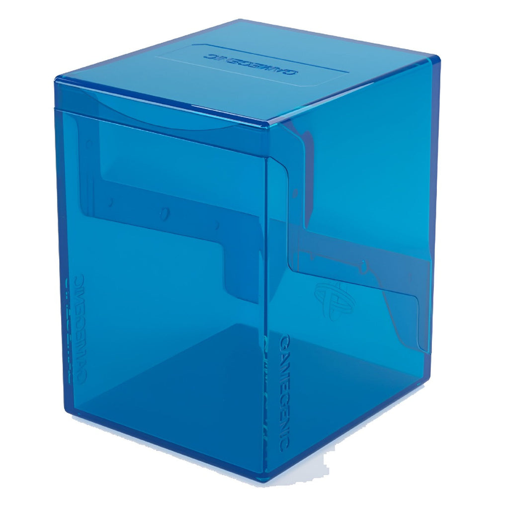 Gamegenic Bastion 100+ XL Deck Box Hold 100+ Double Sleeved Cards in Extra Thick Inner Sleeves Blue GGS22010ML