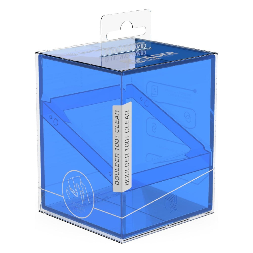 Ultimate Guard Deck Case 100+ Boulder Clear Sapphire UGD011517