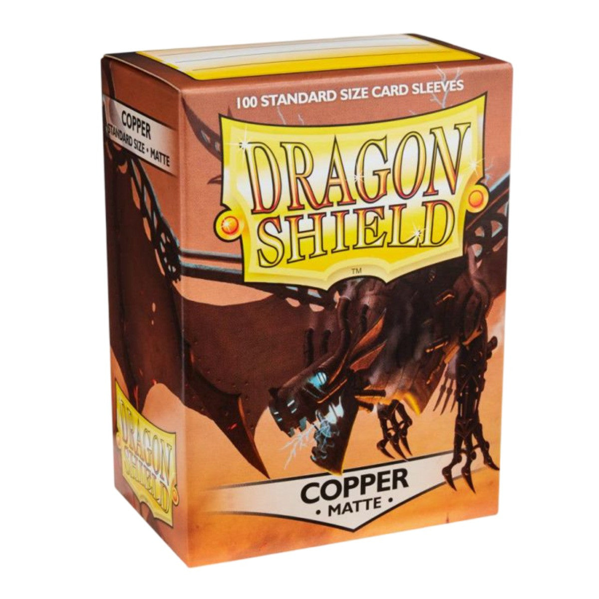 Dragon Shield Sleeves Standard Size Matte Copper 100 Ct 5 Packs ATM11016K2