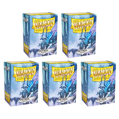 Dragon Shield Sleeves Standard Size Matte Petrol 100 Ct 5 Packs ATM11020K2