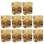 Dragon Shield Sleeves Standard Size Matte Gold 100 Ct 10 Packs ATM11006K1
