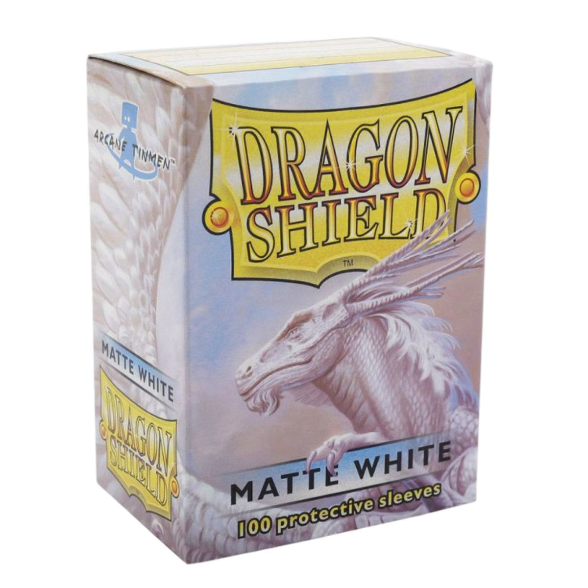 Dragon Shield Sleeves Standard Size Matte White 100 Ct 10 Packs ATM11005K1
