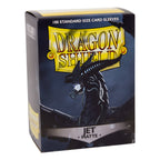 Dragon Shield Sleeves Standard Size Matte Jet 100 Ct 5 Packs ATM11024K2