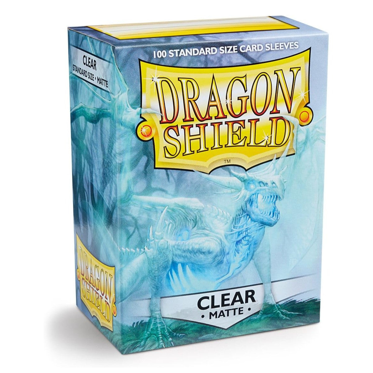 Dragon Shield Sleeves Standard Size Matte Clear 100 Ct ATM11001