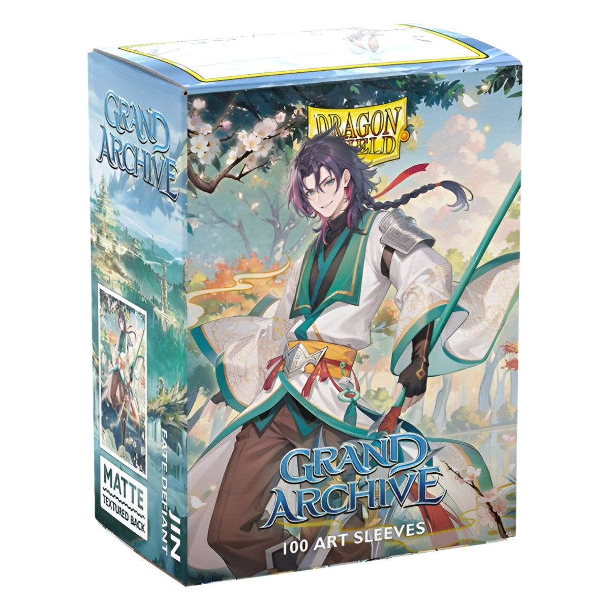 Dragon Shield Sleeves Matte Art Grand Archive Jin Fate Defiant 100ct ATM16126