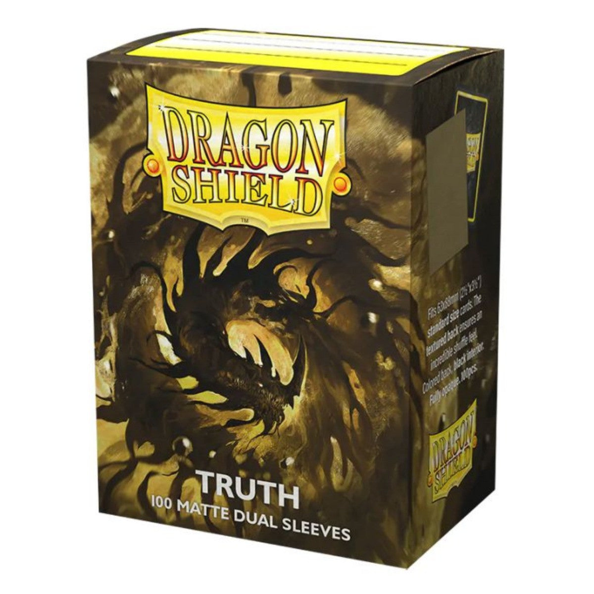 Dragon Shield Sleeves Standard Size Dual Matte Truth 100 Ct ATMDSH15060