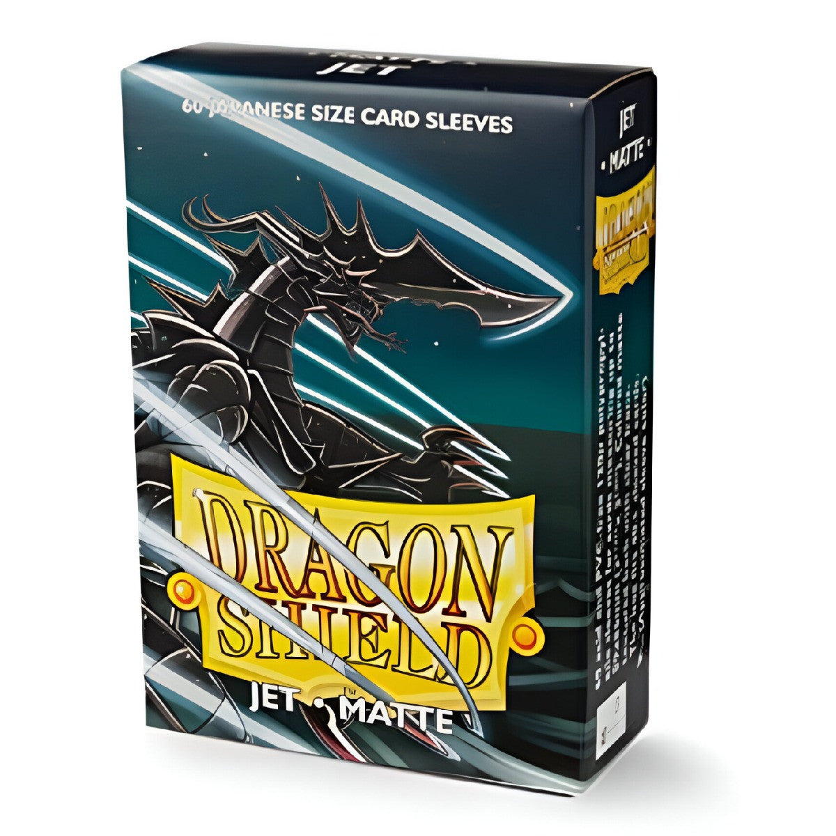 Dragon Shield Sleeves Japanese Size Matte Jet 60 Ct ATM11124