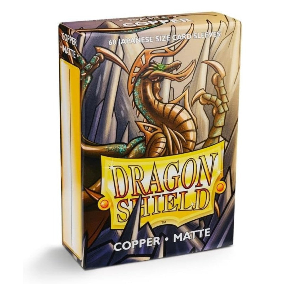 Dragon Shield Sleeves Japanese Size Matte Copper 60 Ct 10 Packs ATM11116K1