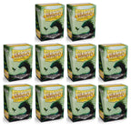 Dragon Shield Sleeves Standard Size Matte Emerald 100 Ct 10 Packs ATM11036K1