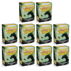 Dragon Shield Sleeves Standard Size Matte Emerald 100 Ct 10 Packs ATM11036K1