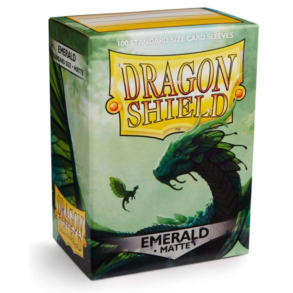 Dragon Shield Sleeves Standard Size Matte Emerald 100 Ct 10 Packs ATM11036K1