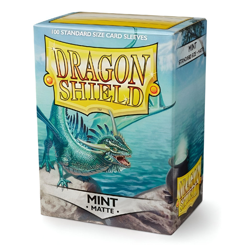 Dragon Shield Sleeves Standard Size Matte Mint 100 Ct ATM11025