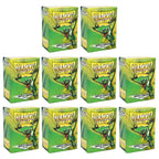 Dragon Shield Sleeves Standard Size Matte Apple Green 100 Ct 10 Packs ATM11018K1