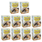 Dragon Shield Sleeves Standard Size Matte Ivory 100 Ct 10 Packs ATM11017K1