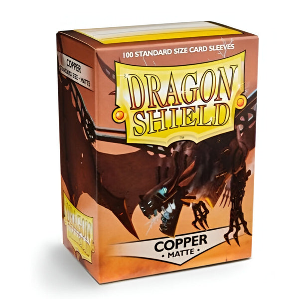 Dragon Shield Sleeves Standard Size Matte Copper 100 Ct ATM11016