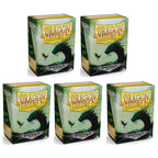 Dragon Shield Sleeves Standard Size Matte Emerald 100 Ct 5 Packs ATM11036K2