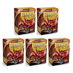 Dragon Shield Sleeves Standard Size Matte Ruby 100 Ct 5 Packs ATM11037K2