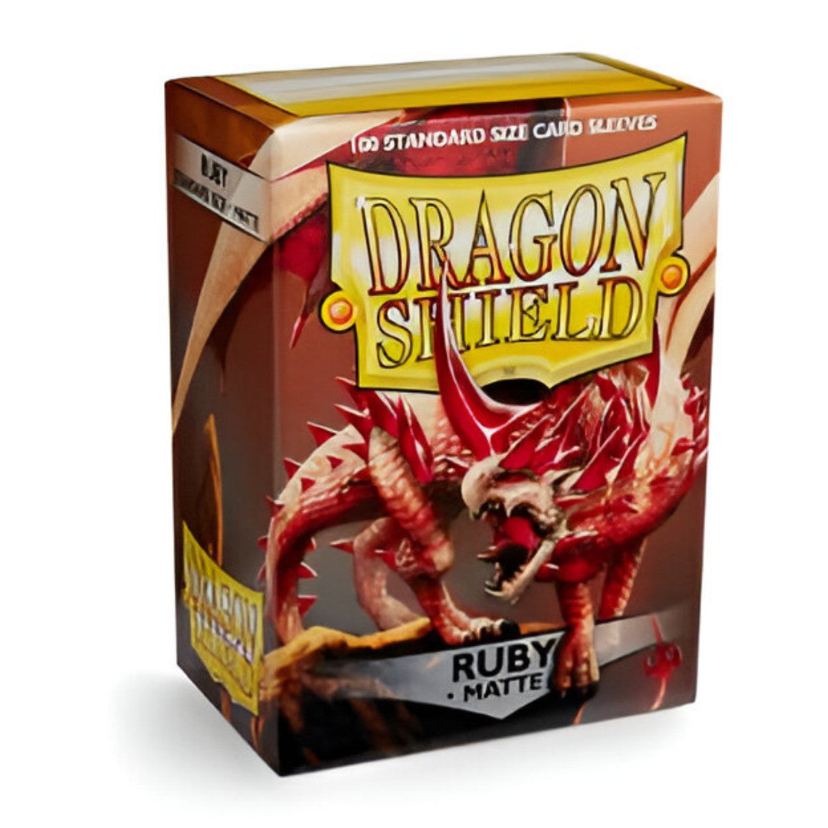 Dragon Shield Sleeves Standard Size Matte Ruby 100 Ct ATM11037