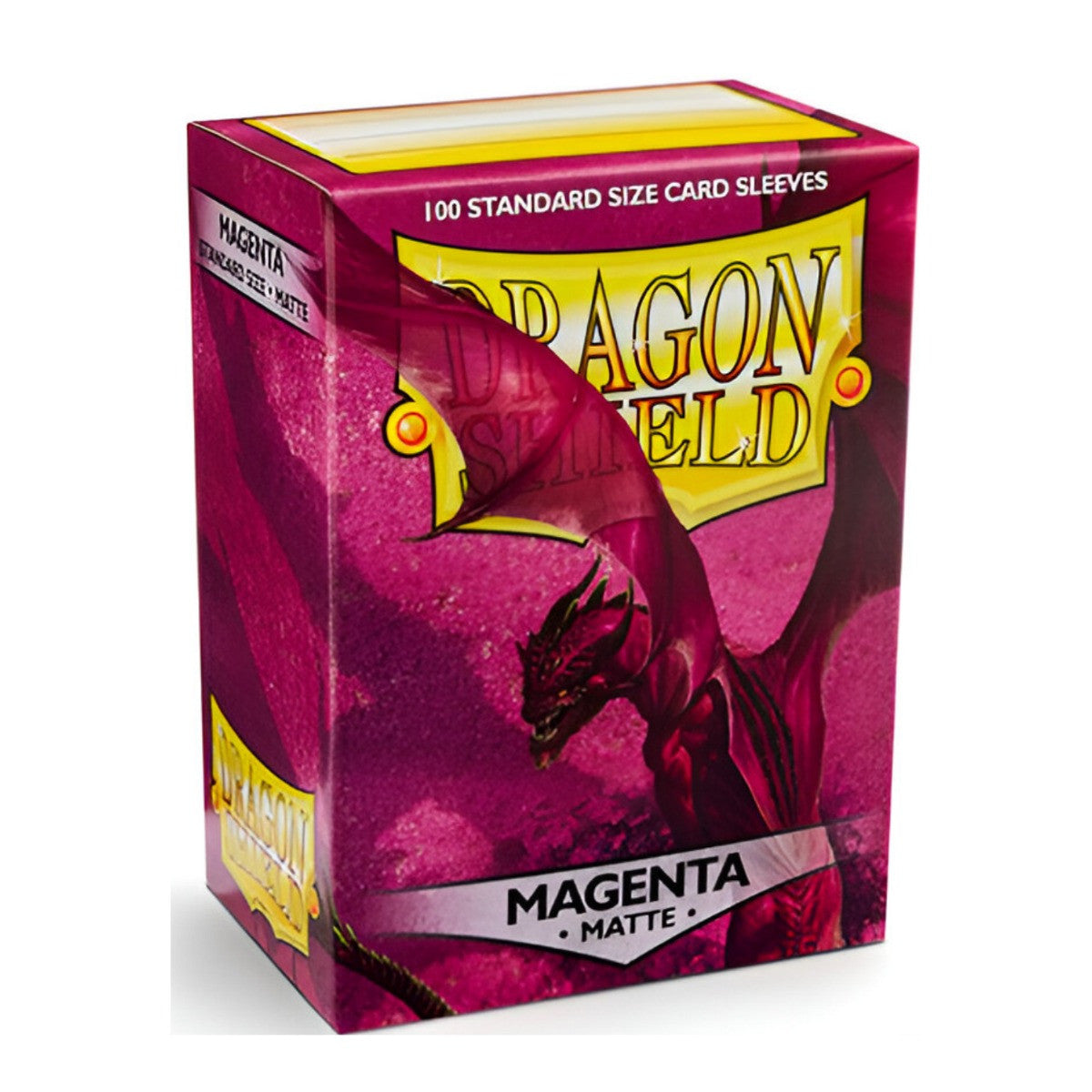Dragon Shield Sleeves Standard Size Matte Magenta 100 Ct ATM11026