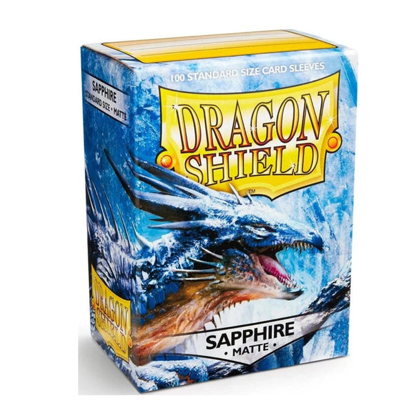 Dragon Shield Sleeves Standard Size Matte Sapphire 100 Ct ATM11028