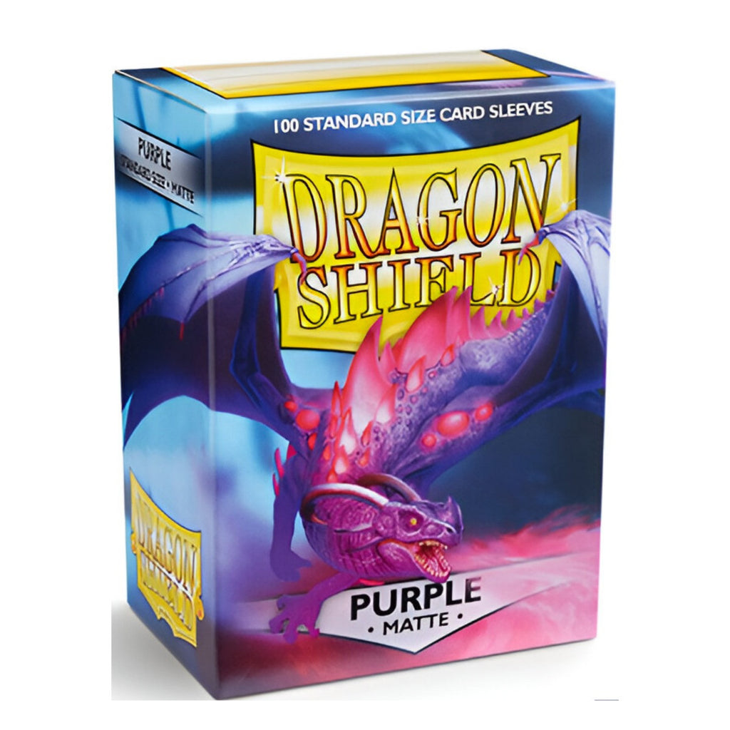 Dragon Shield Sleeves Standard Size Matte Purple 100 Ct 5 Packs ATM11009K2