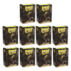Dragon Shield Sleeves Standard Size Dual Matte Crypt Neonen 100 Ct 10 Packs AT-15052K2