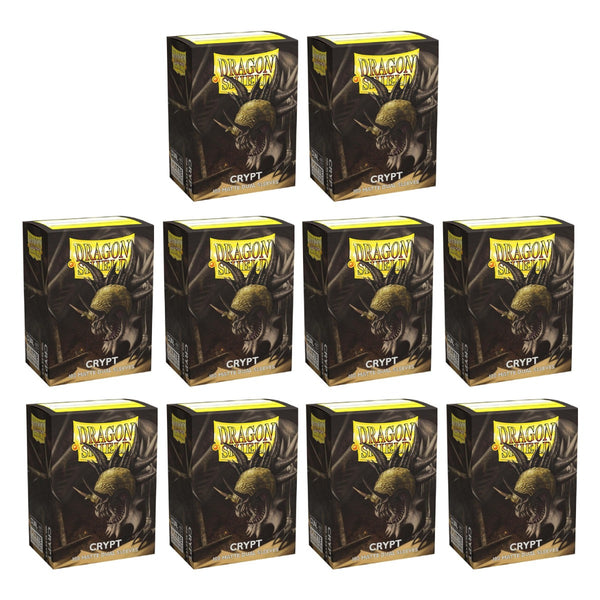 Dragon Shield Sleeves Standard Size Dual Matte Crypt Neonen 100 Ct 10 Packs AT-15052K2
