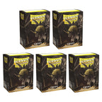 Dragon Shield Sleeves Standard Size Dual Matte Crypt Neonen 100 Ct 5 Packs AT-15052K1