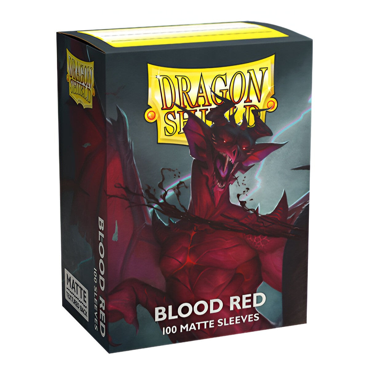 Dragon Shield Sleeves Standard Size Matte Blood Red Simurag 100 Ct 10 Packs ATM11050K1