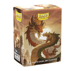 Dragon Shield Sleeves Standard Size Dual Matte Wood Snake 100 Ct ATM12126