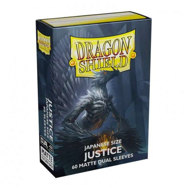 Dragon Shield Sleeves Japanese Size Dual Matte Justice 60 Ct ATMDSH15161