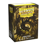 Dragon Shield Sleeves Standard Size Dual Matte Truth 100 Ct 5 Packs ATMDSH15060K1