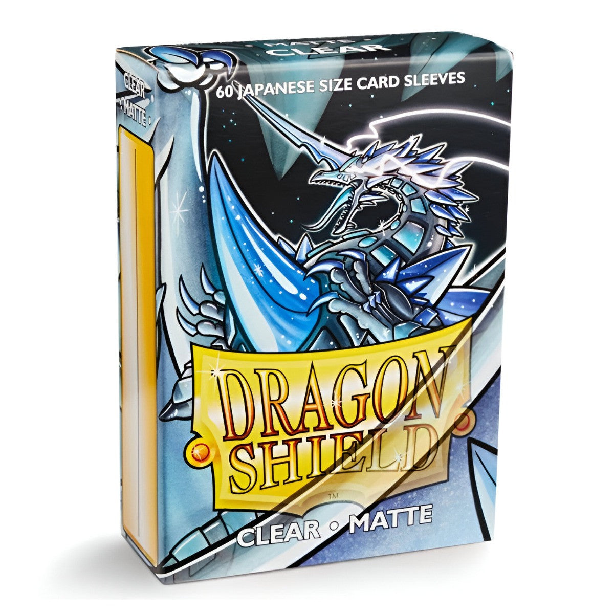Dragon Shield Sleeves Japanese Size Matte Clear 60 Ct 10 Packs ATM11101K1