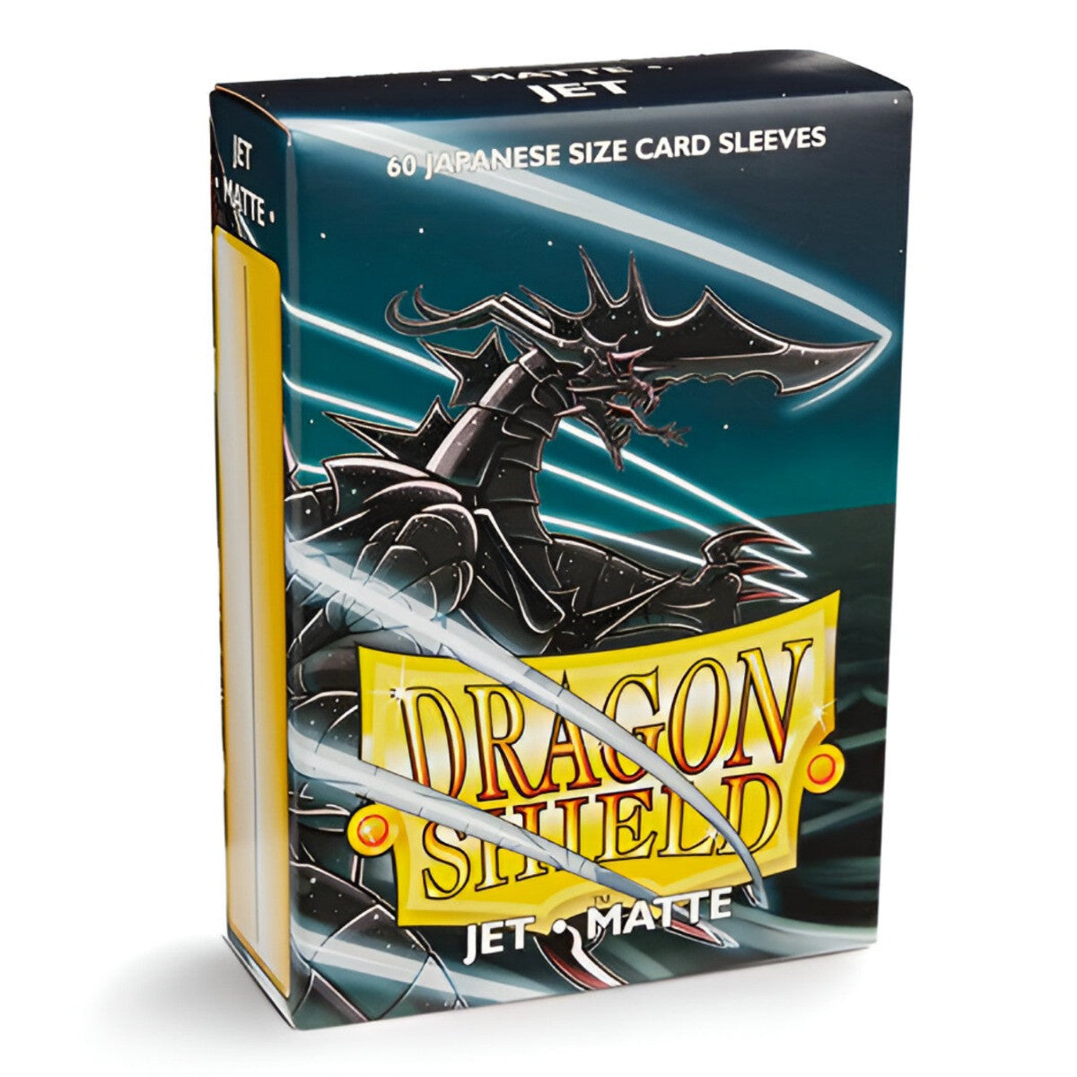 Dragon Shield Sleeves Japanese Size Matte Jet 60 Ct ATM11124