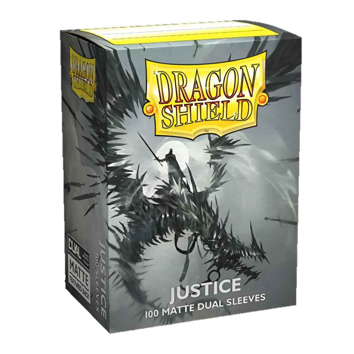 Dragon Shield Sleeves Standard Size Dual Matte Justice 100 Ct 10 Packs ATM15061K2