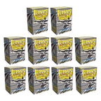 Dragon Shield Sleeves Standard Size Card Classic Silver 100 Ct 10 Packs ATM10008K1
