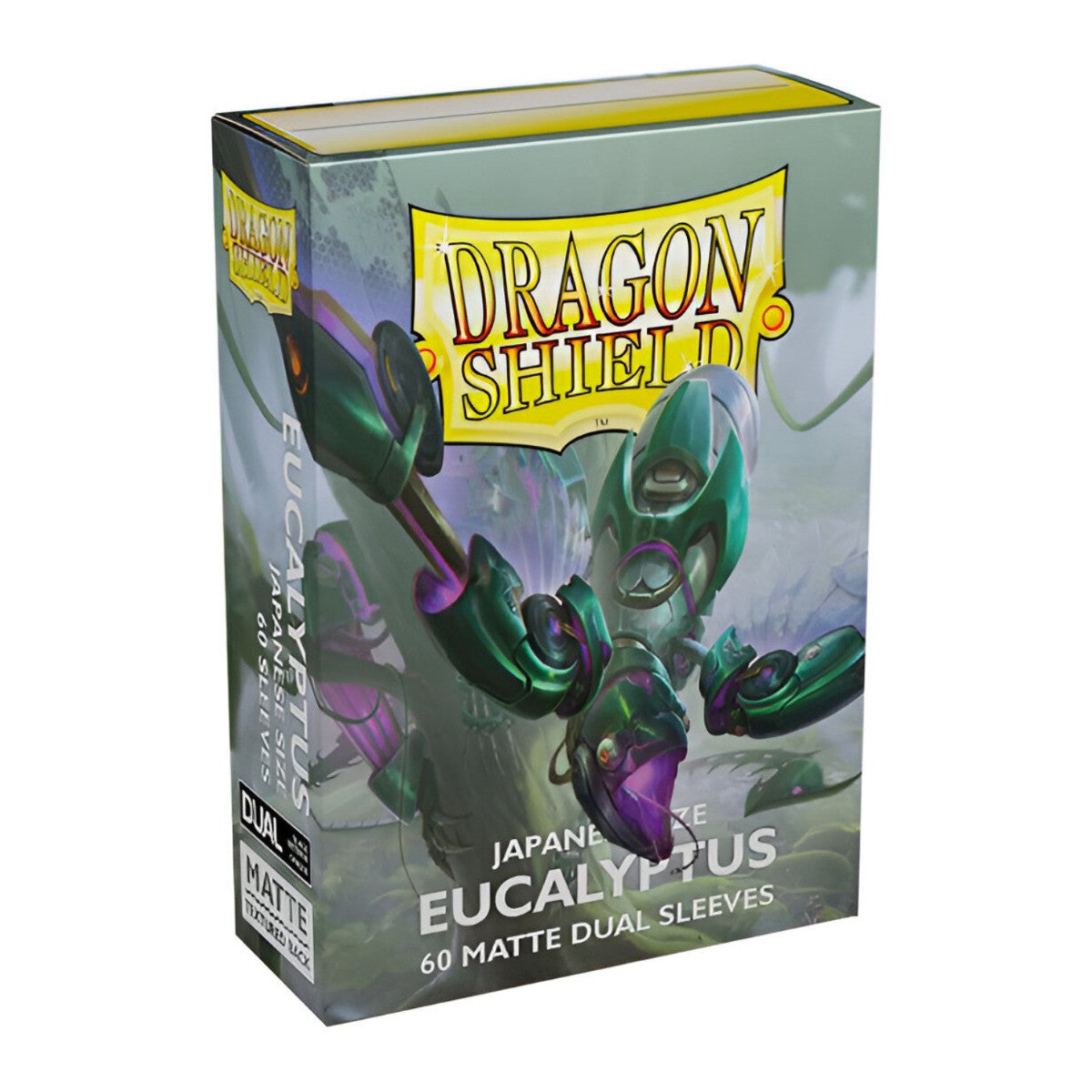 Dragon Shield Deck Protector Japanese Size Dual Matte Eucalyptus 60ct AT-M34004