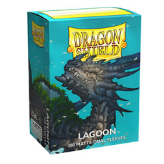 Dragon Shield Sleeves Standard Size Dual Matte Lagoon Saras 100 Ct ATMDSH15048
